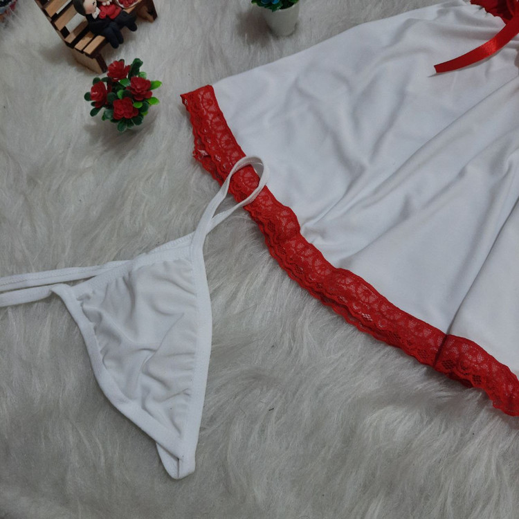 ست کاستوم پرستاری زنانه فانتزی ۴ تکه