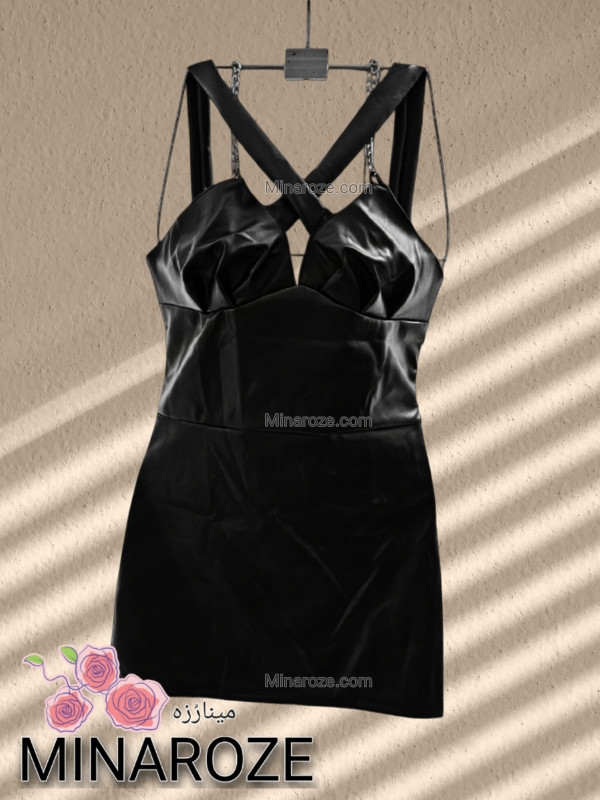 تونیک چرم زنانه