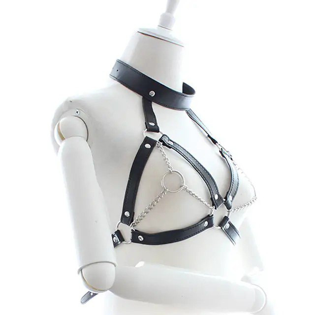 هارنس چرمی سینه زنانه