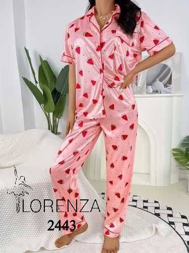 بلوز شلوار ساتن زنانه