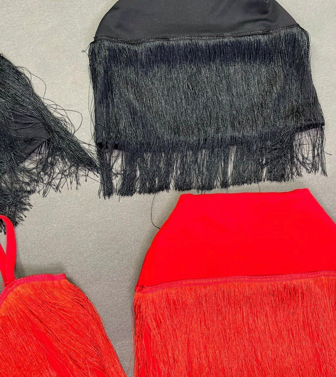 ست تاپ دامن ریشه دار زنانه