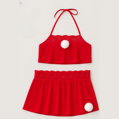 ست کاستوم کریسمسی زنانه