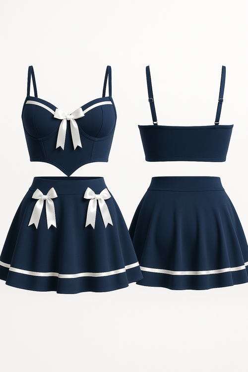 ست نیمتنه و دامن فانتزی زنانه