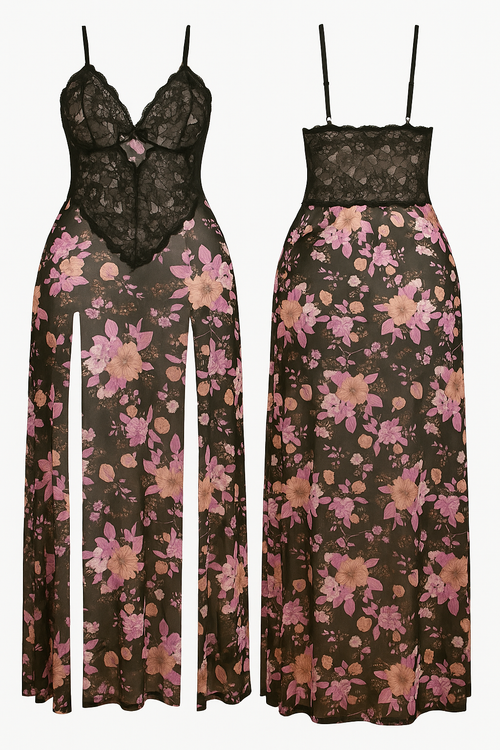 لباس خواب بلند زنانه سایزبزرگ