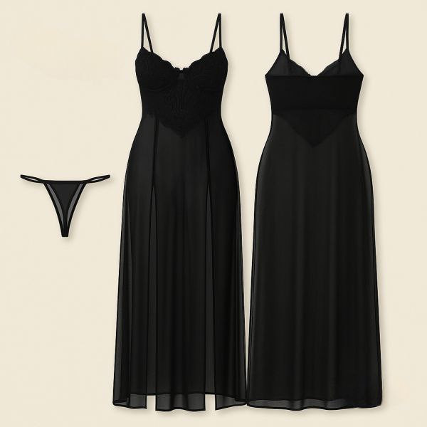 لباس خواب فانتزی بلند زنانه