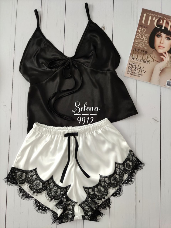 تاپ شورت زنانه ساتن