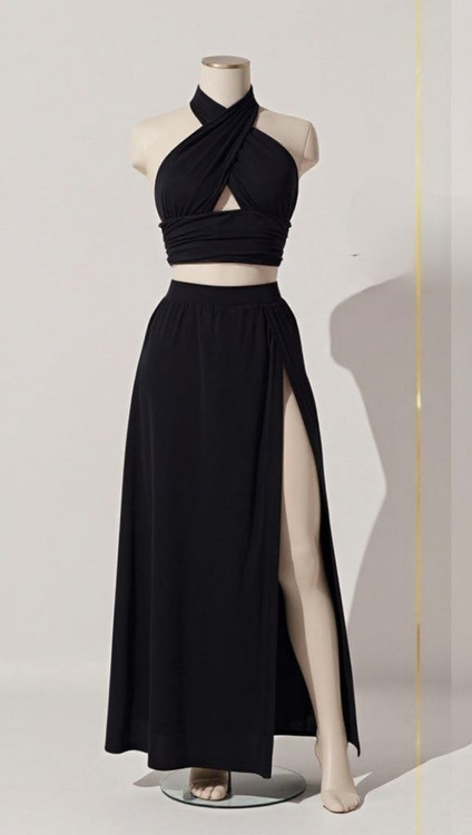 ست کراپ دامن مجلسی فانتزی زنانه