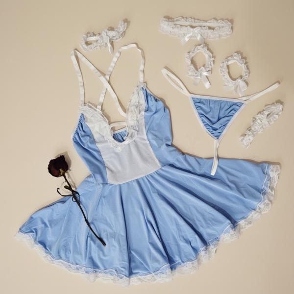 کاستوم خدمتکاری زنانه فانتزی