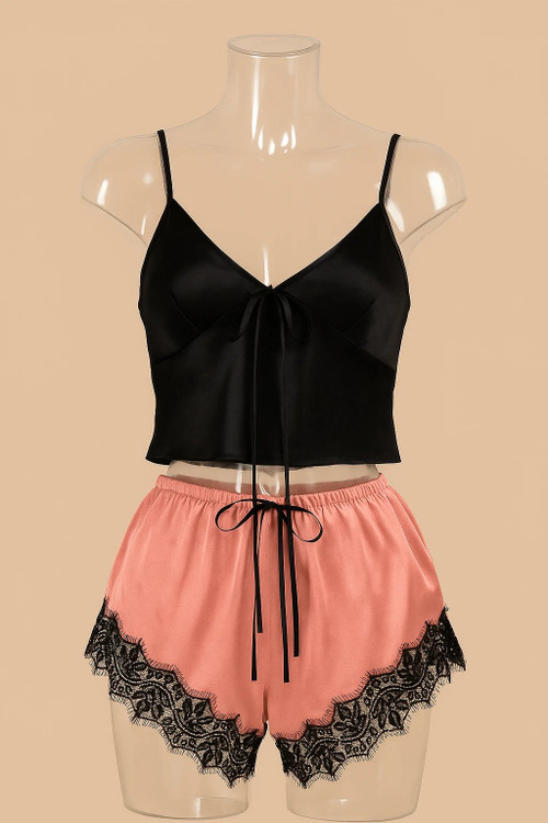 تاپ شورت زنانه ساتن