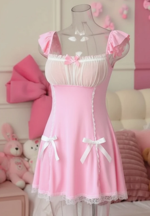 لباس خواب عروسکی زنانه