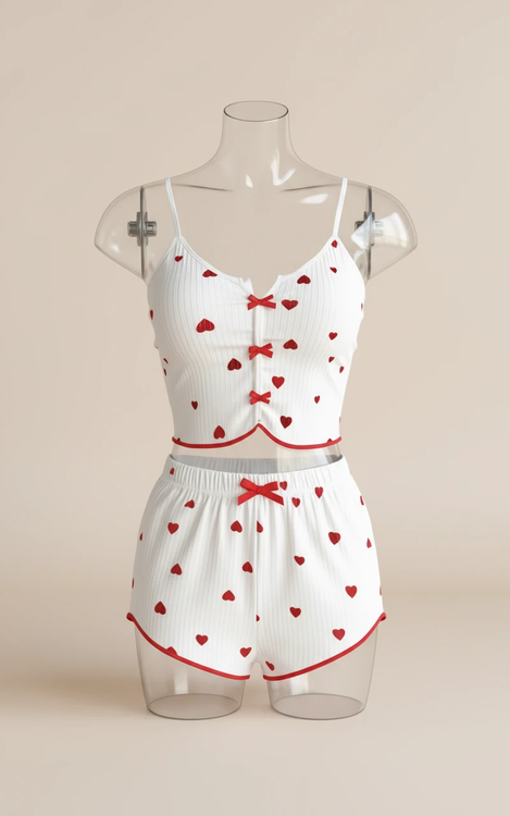 ست تاپ شورت زنانه