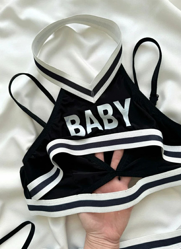 کاستوم فانتزی زنانه سهتکه مدل چیرلیدر Baby کد T1831