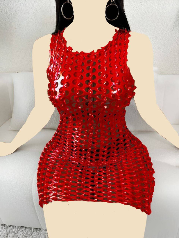 تونیک فانتزی زنانه از جنس پارچه دیسکویی فلسی کد 882
