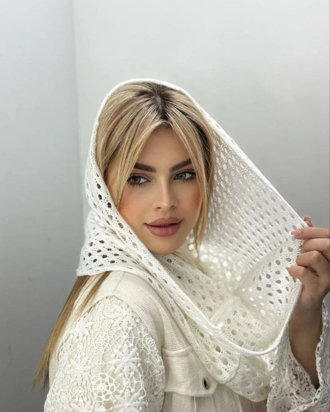شال رینگی بافتنی ماشینی اسپرت