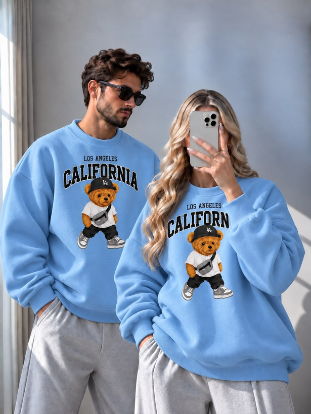 بلوز دورس زنانه توکرکی یقه گرد طرح California کد 80759