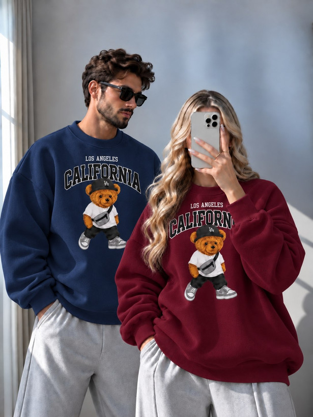 بلوز دورس زنانه توکرکی یقه گرد طرح California کد 80759