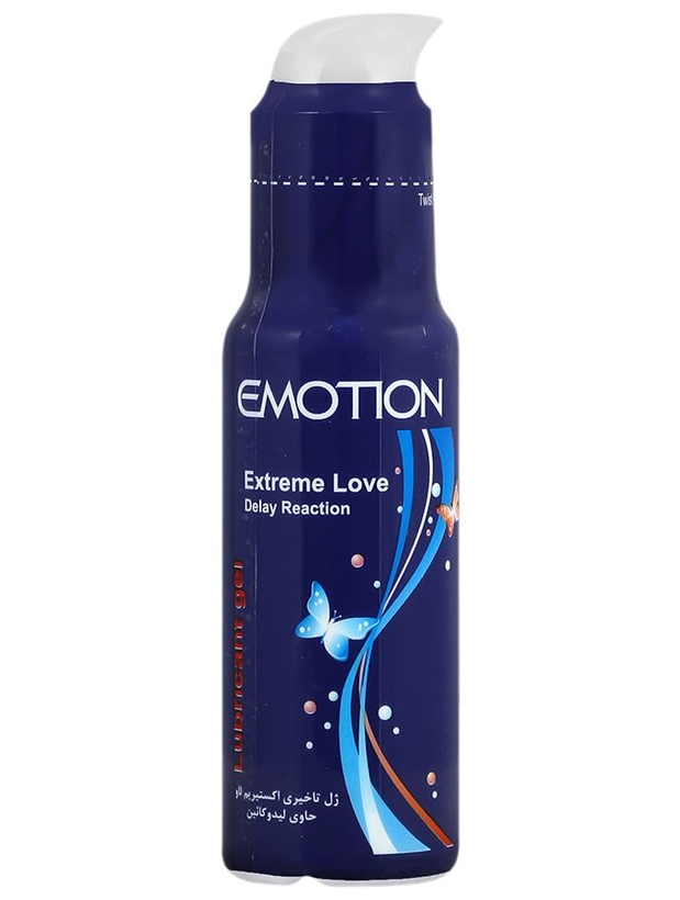 ژل تاخیری و روانکننده مردانه ایموشن مدل Extreme Love بطری اسپریدار